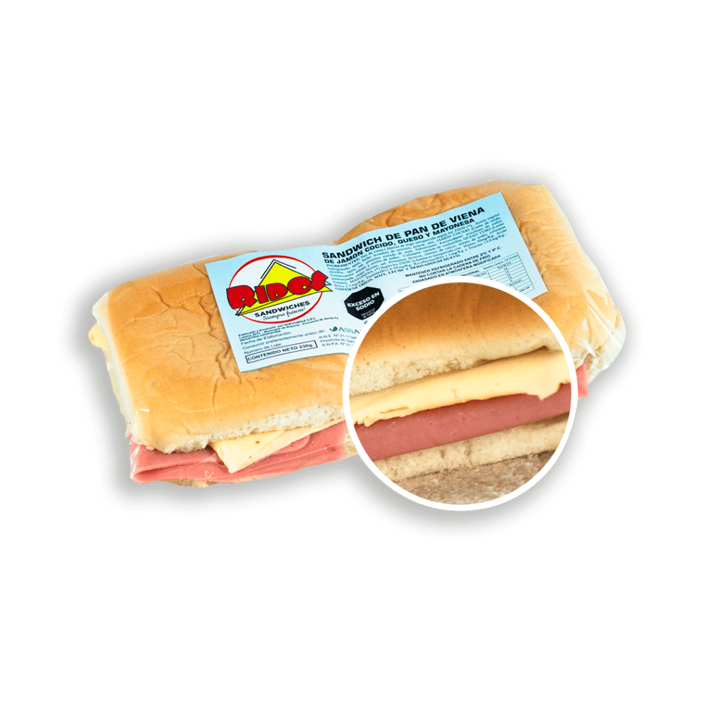 Jamón Cocido, Queso y Mayonesa