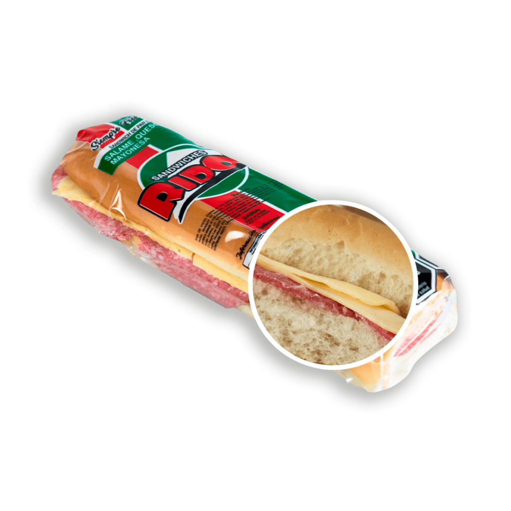 Salame, Queso y Mayonesa